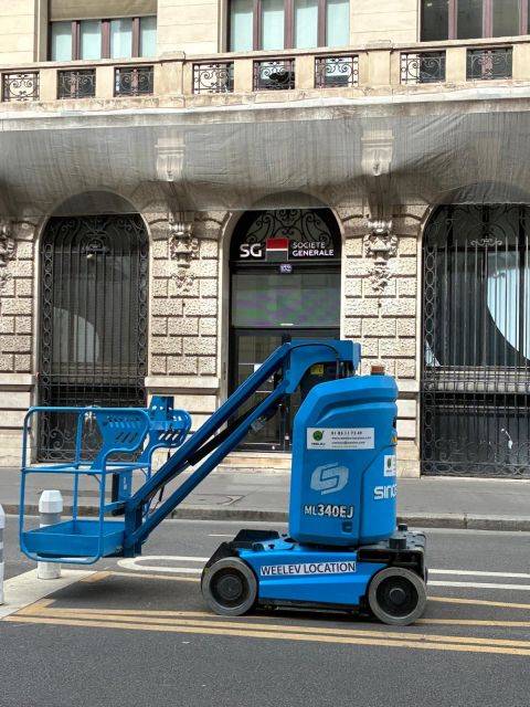 La nacelle électrique ML340 EJ SINOBOOM en location à PARIS