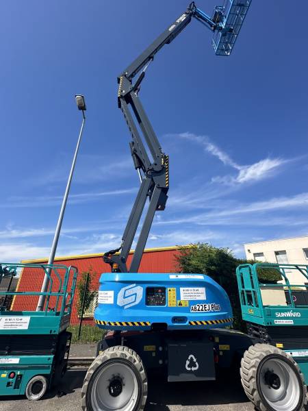 Location d'une nacelle articulée 22m électrique SINOBOOM à Franconville dans le Val d'Oise